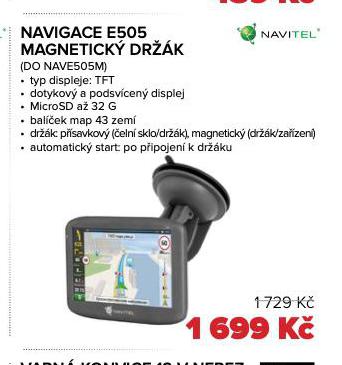 NAVIIGACE E505 MAGNETICK DRK