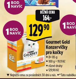 GOURMET GOLD KONZERVY PRO KOKY