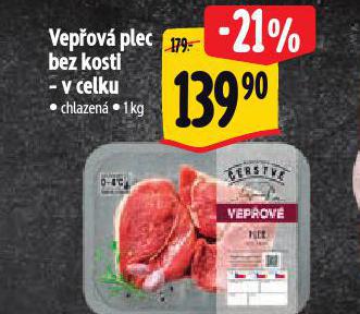 VEPOV PLEC BEZ KOSTI