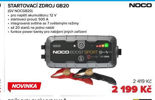 STARTOVAC ZDROJ GB20