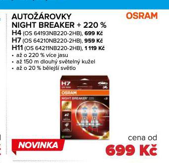 ROVKY OSRAM NIGHT BREAKER H4