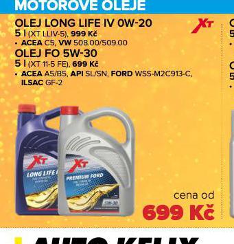 OLEJ LONG LIFE 0W-20