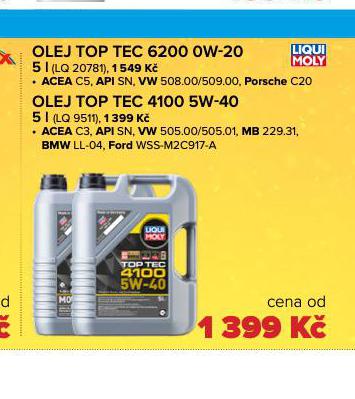 OLEJ TOP TEC 6200 0W-20