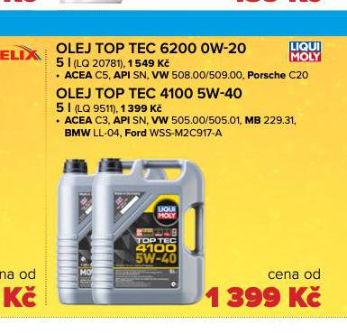 OLEJ TOP TEC 4100 5W-40