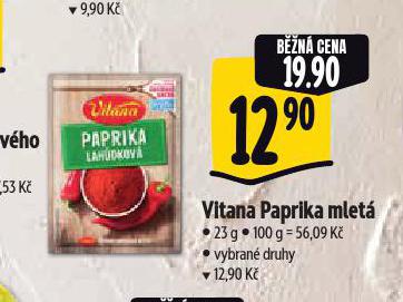 VITANA PAPRIKA MLET