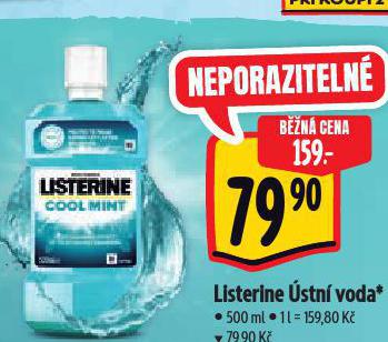 LISTERINE STN VODA