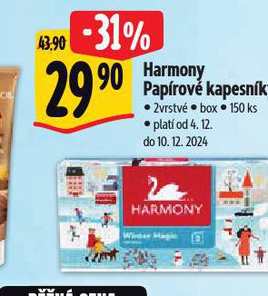 HARMONY PAPROV KAPESNKY