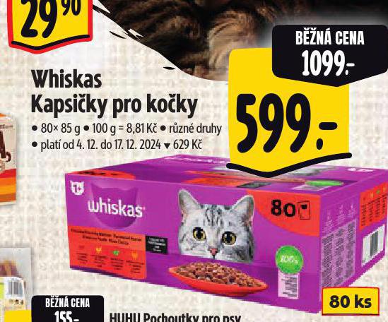 WHISKAS KAPSIKY PRO KOKY