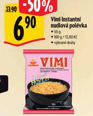 VIMI INSTANTN NUDLOV POLVKA