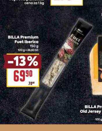 BILLA PREMIUM FUET IBERICO