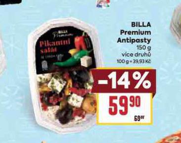 BILLA PREMIUM ANTIPASTI