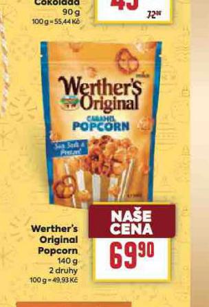 WERTHERS ORIGINAL POPCORN