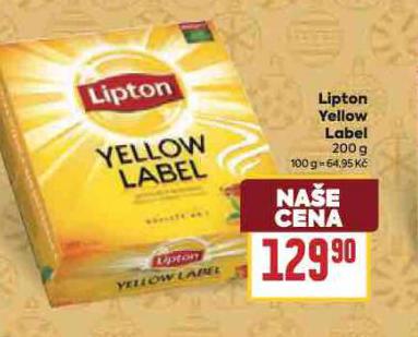 LIPTON YELLOW LABEL