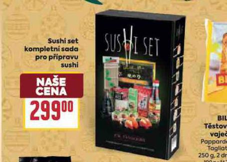 SUSHI SET KOMPLETN SADA PRO PPRAVU SUSHI