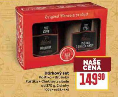 DRKOV SET PATIKA + CHUTNEY Z CIBULE