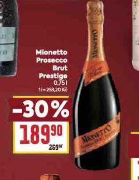 MIONETTO PROSECCO BRUT PRESTIGE