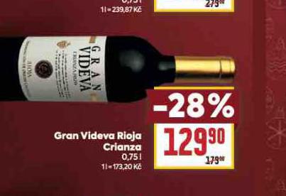 GRAN VIDEVA RIOJA CRIANZA