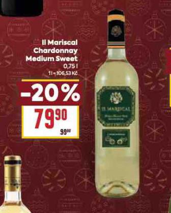 IL MARISCAL CHARDONNAY MEDIUM SWEET