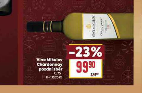 VNO MIKULOV CHARDONNAY 