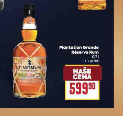 PLANTATION GRANDE RSERVE RUM