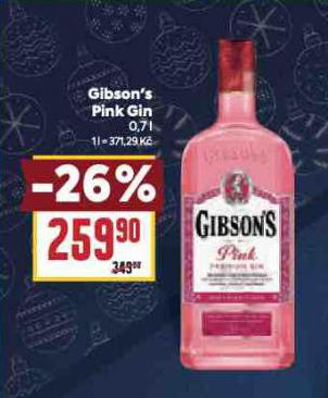 GIBSONS PINK GIN