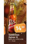 PIVO GAMBRINUS PATRON 12