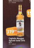 CAPTAIN MORGAN SPICED GOLD 35%