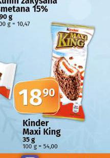 KINDER MAXI KING