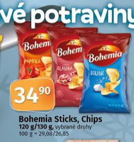 BOHEMIA STICKS, CHIPS