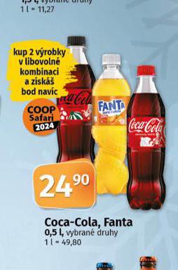 COCA COLA, FANTA