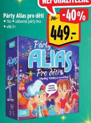 PRTY ALIAS PRO DTI