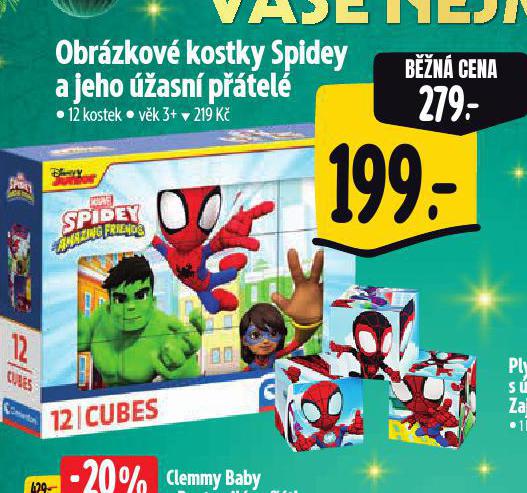 OBRZKOV KOSTKY SPIDEY  AJEHO ڎASN PTEL