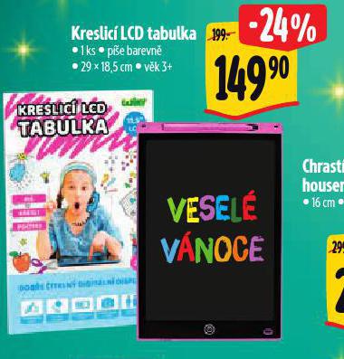 KRESLC LCD TABULKA