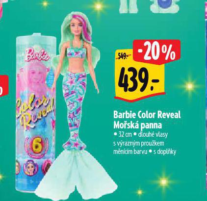 BARBIE COLOR REVEAL MOSK PANNA