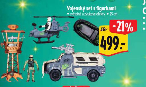 VOJENSK SET S FIGURKAMI