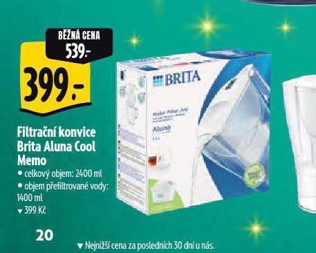 FILTRAN KONVICE BRITA ALUNA COOL MEMO