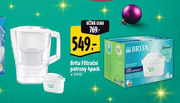 BRITA FILTRAN PATRONY 4PACK