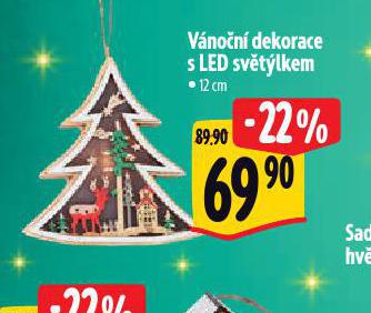 VNON DEKORACE S LED SVTLKEM