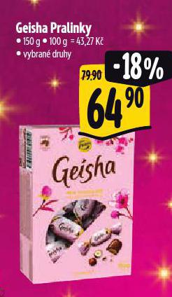 GEISHA PRALINKY