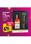 JACK DANIELS TENNESSEE HONEY + 2 SKLENIKY