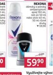 REXONA ANTIPERSPIRANT, ROLL-ON, STICK