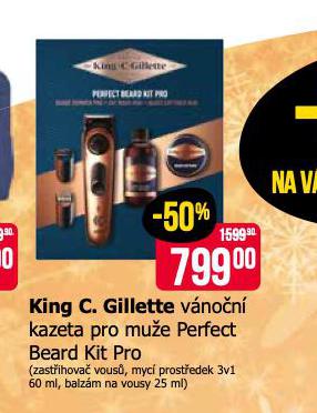 KING C. GIILLETTE VNON KAZETA PRO MUE