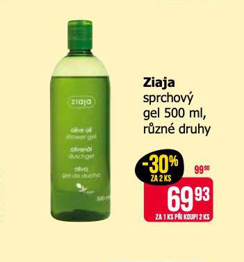 ZIAJA SPRCHOV GEL