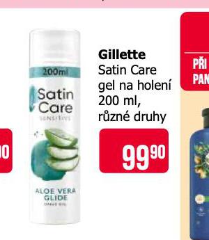 GILLETTE SATIN CARE GEL NA HOLEN