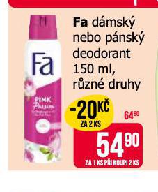 FA DEODORANT