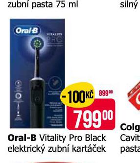 ORAL-B ELEKTRICK ZUBN KARTEK