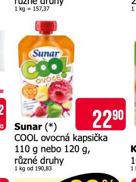 SUNAR COOL OVOCN KAPSIKA