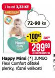 HAPPY MIMI JUMBO FLEXI COMFORT DTSK PLENKY