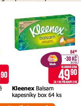 KLEENEX BALSAM KAPESNKY BOX