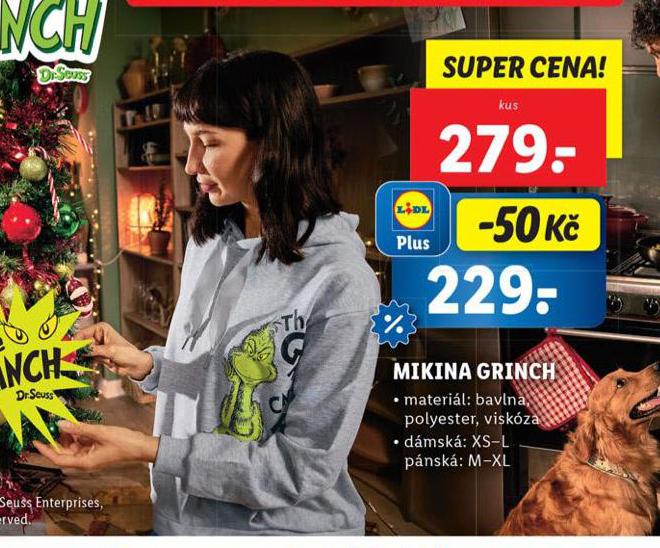 MIKINA GRINCH